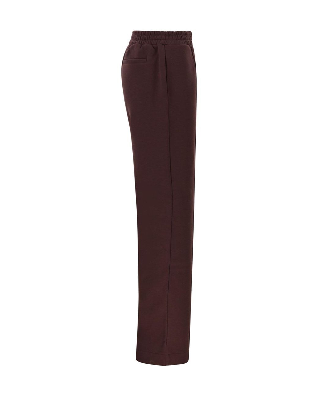 Dondup Purple Wide Leg Sweatpants