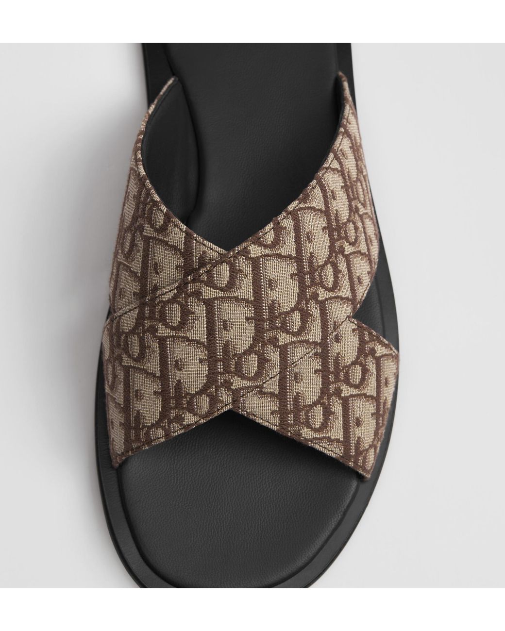 Dior Brown Rivage Sandal for men