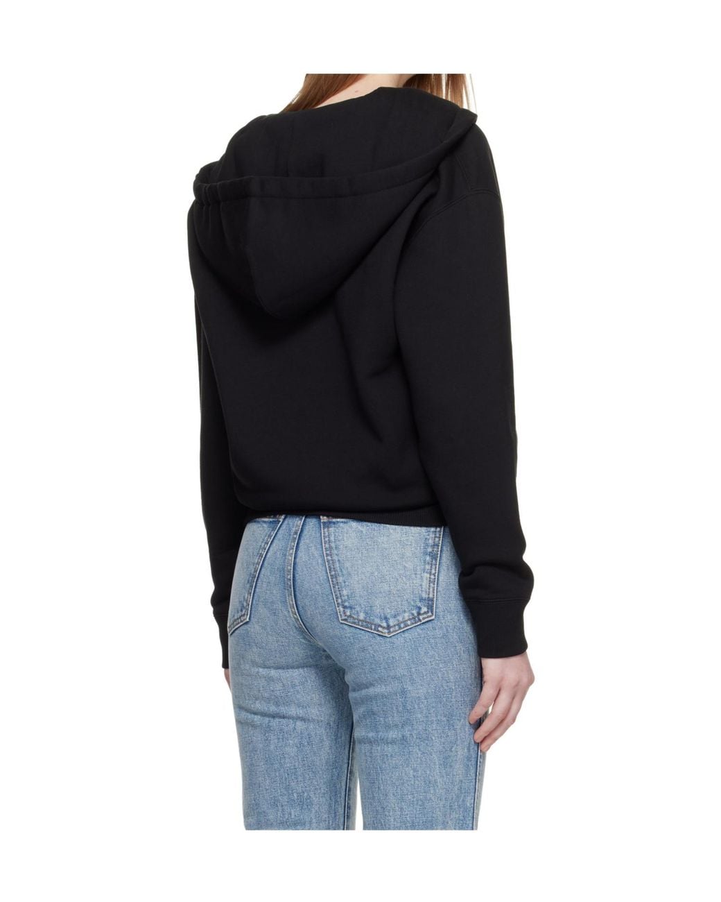 Jil Sander Black Zipper Hoodie