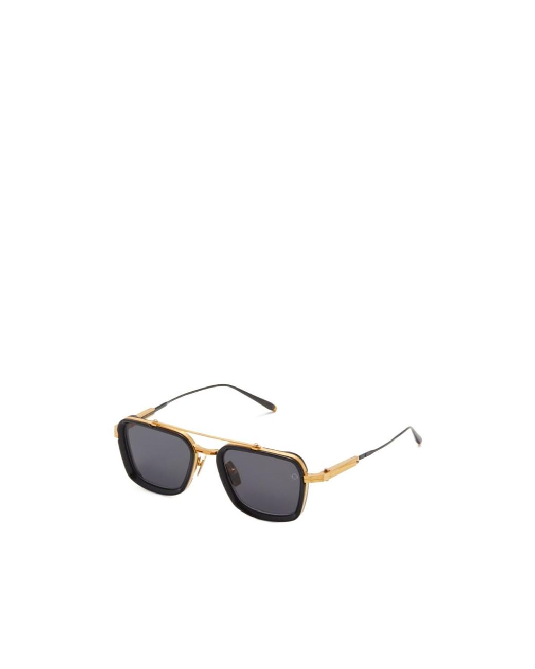 Akoni White Solis Square-Frame Sunglasses for men