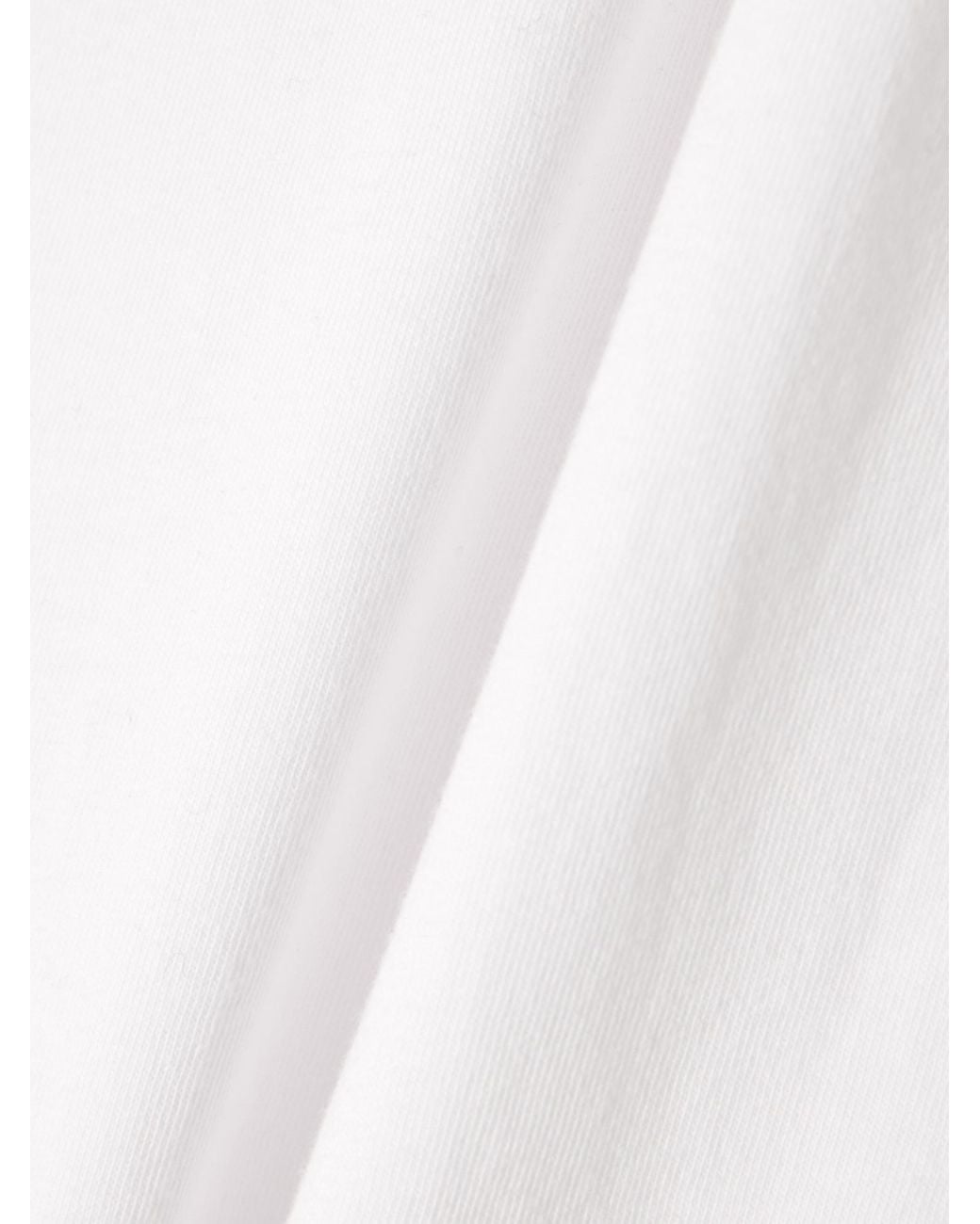 Leset White Margo Layered Cotton-Jersey T-Shirt