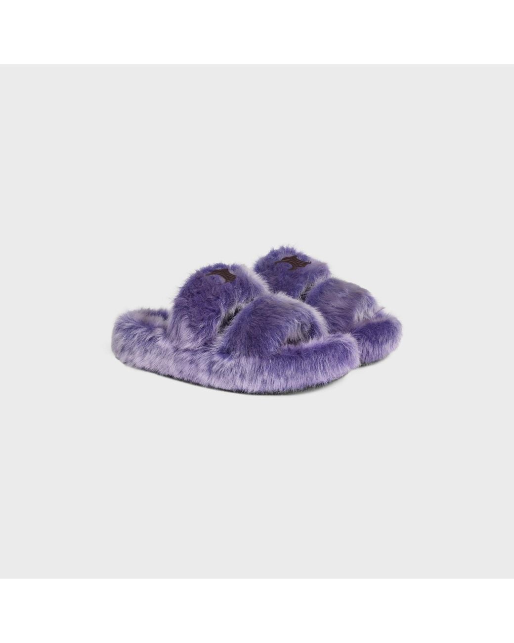Céline Purple Slides Triomphe
