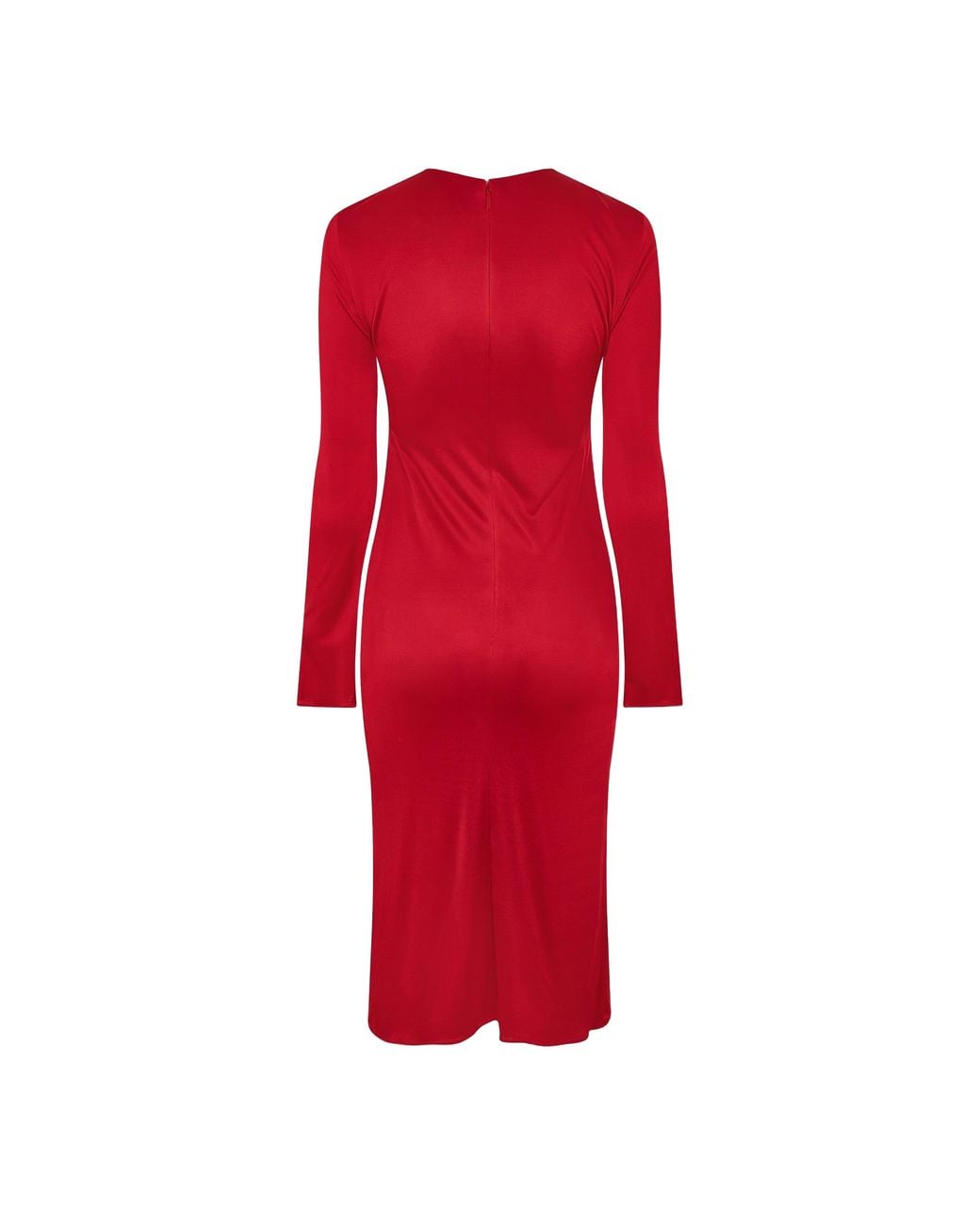 Versace Red Mid-Length Dress