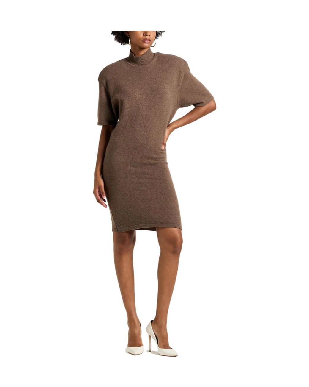 Jacquemus Brown Bodycon Dress