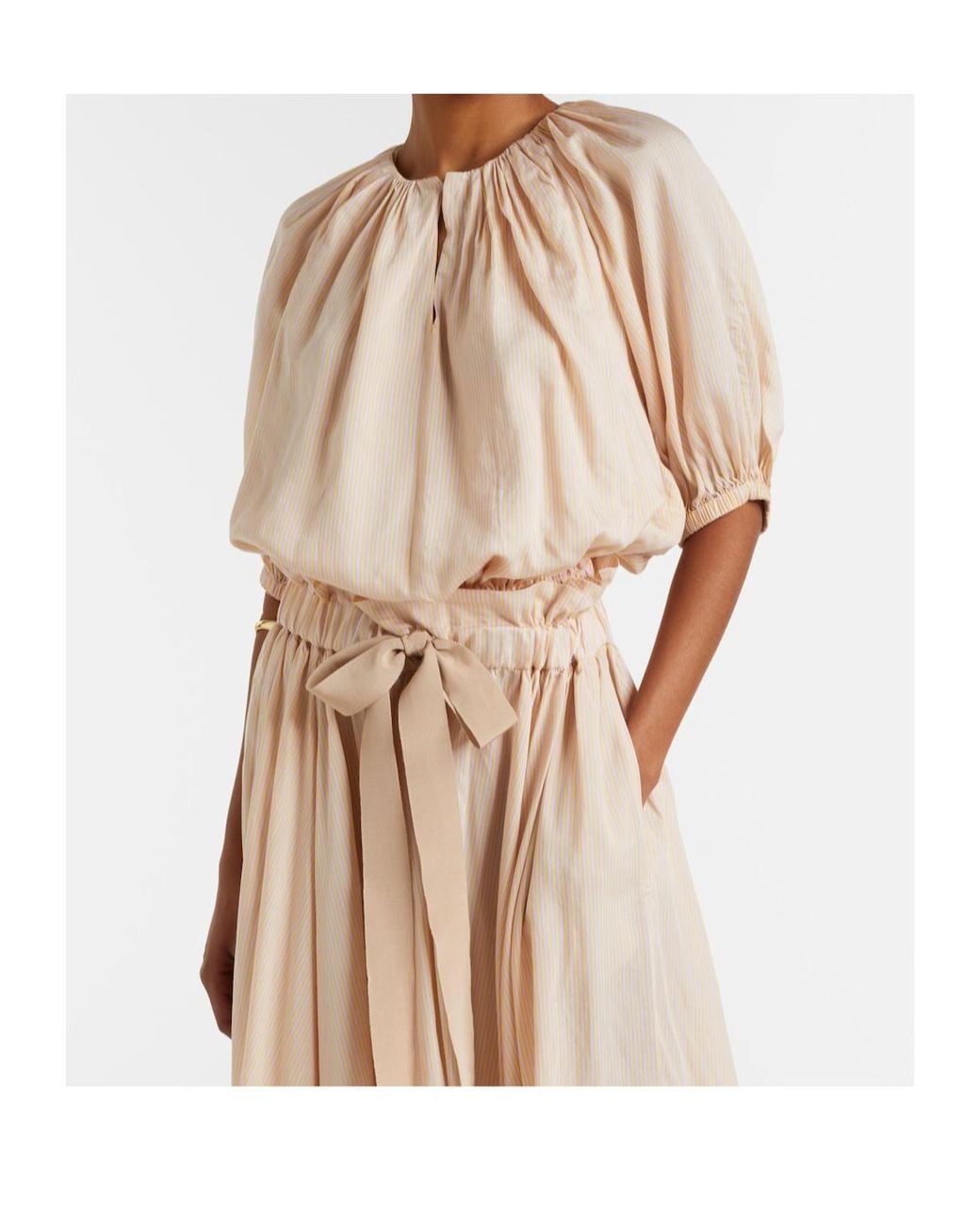Patou Natural Striped Top
