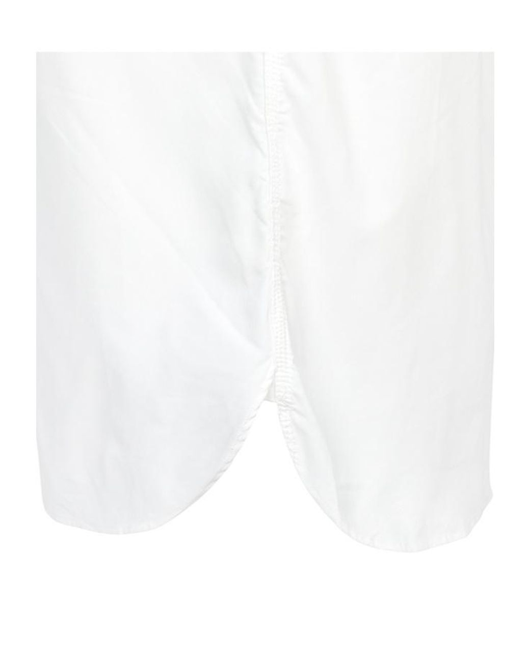 Nanamica White Button-Down Wind Shirt for men