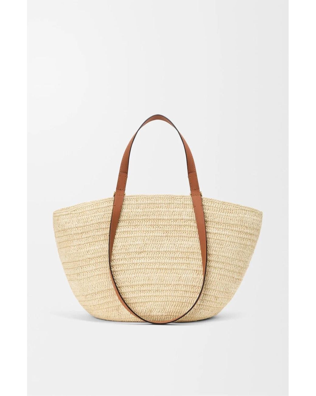 Loewe Natural X Paula's Ibiza Medium Eclipse Basket Bag