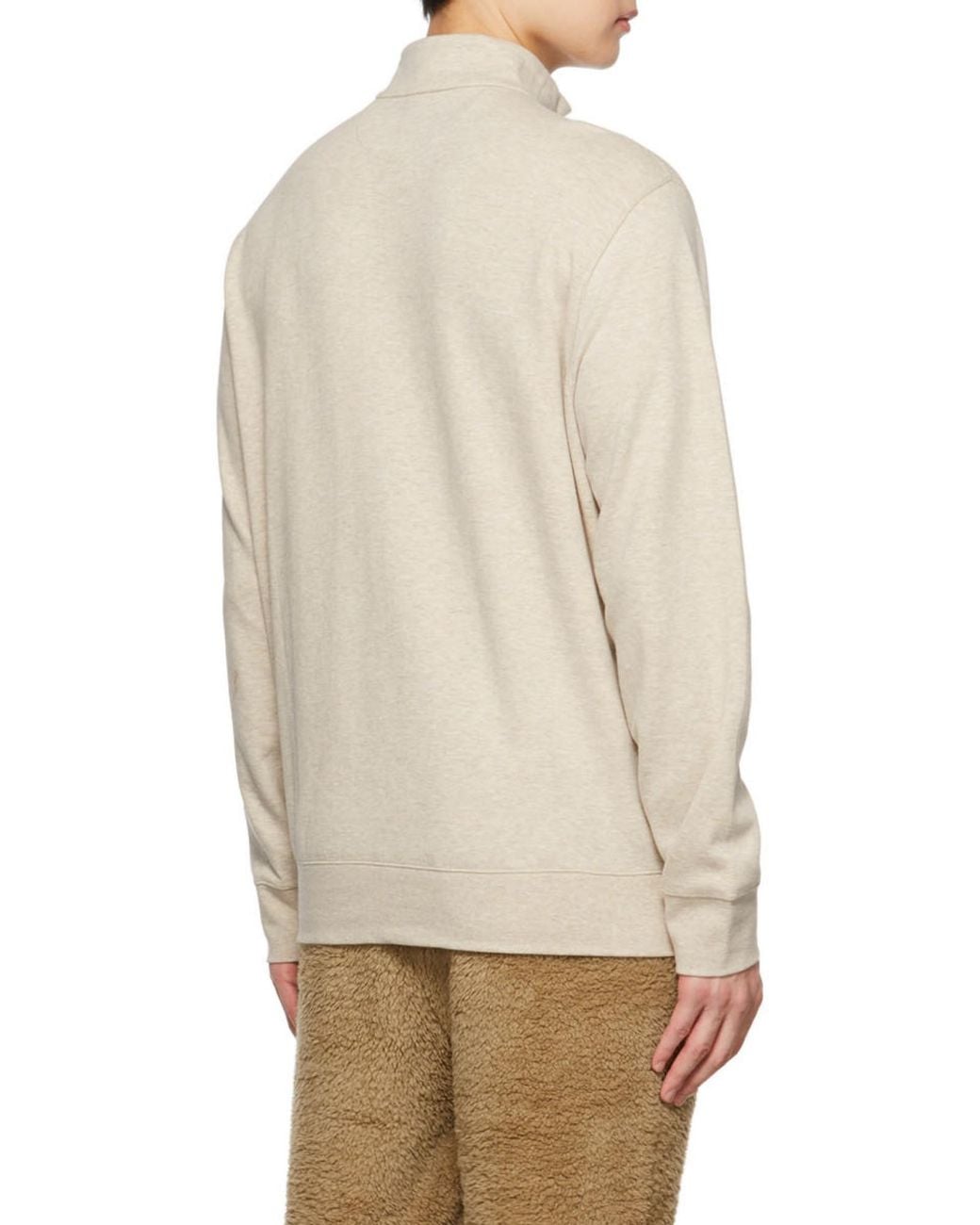 Polo Ralph Lauren Natural Pony Logo Embroidered Jumper for men