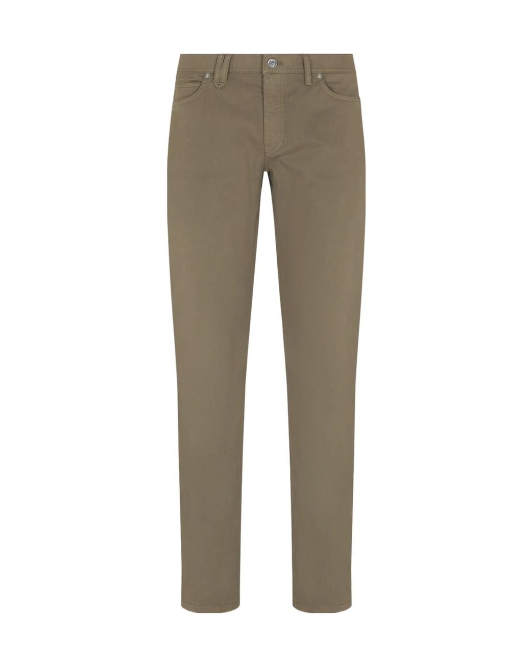 Brioni Gray Five-Pockets Jeans for men