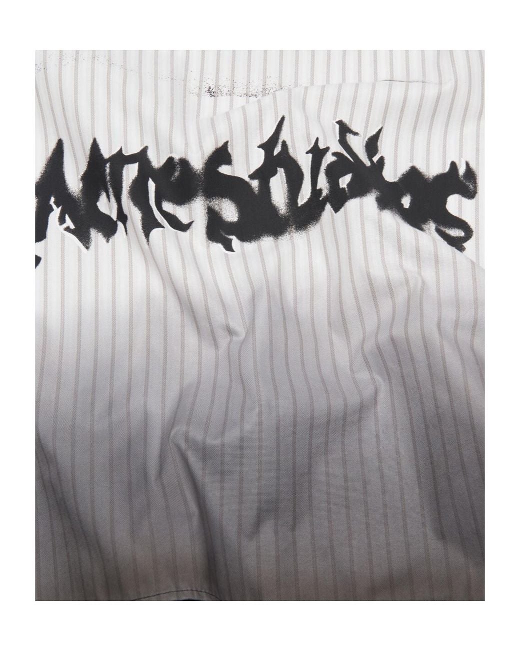 Acne White Dip-Dyed Button-Up Shirt for men