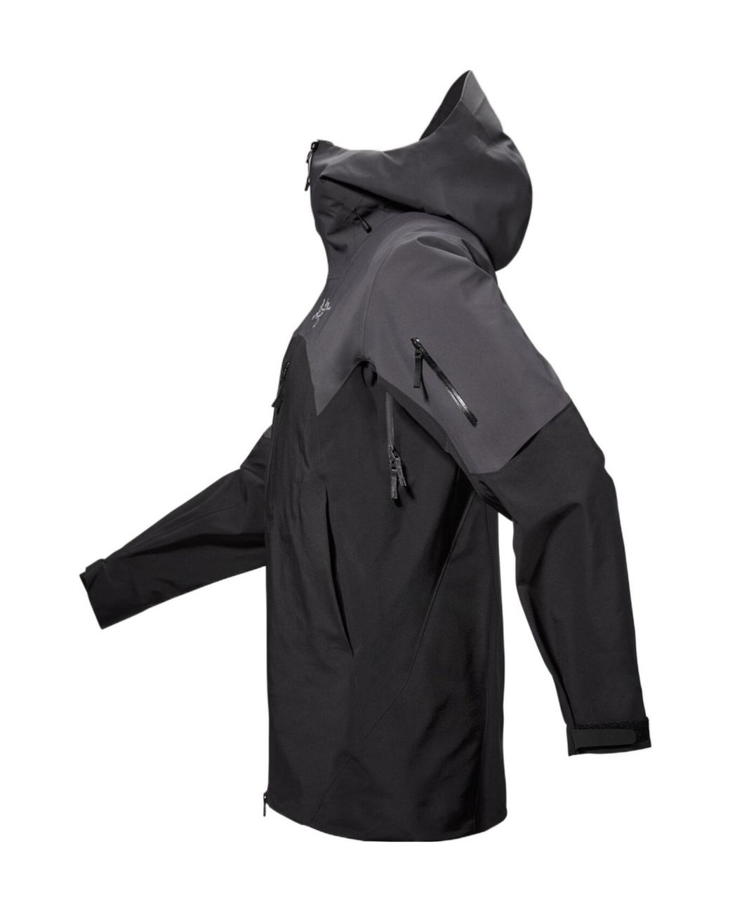 Arc'teryx Gray Rush Gore-Tex Hooded Coat