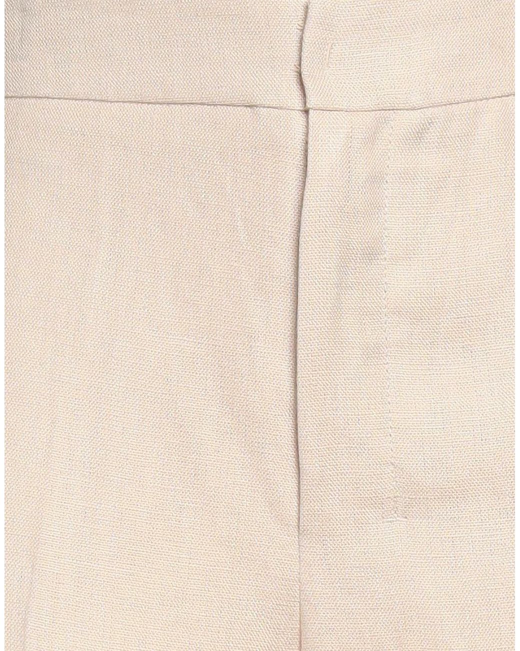 Max Mara Natural Straight-Leg Casual Pants