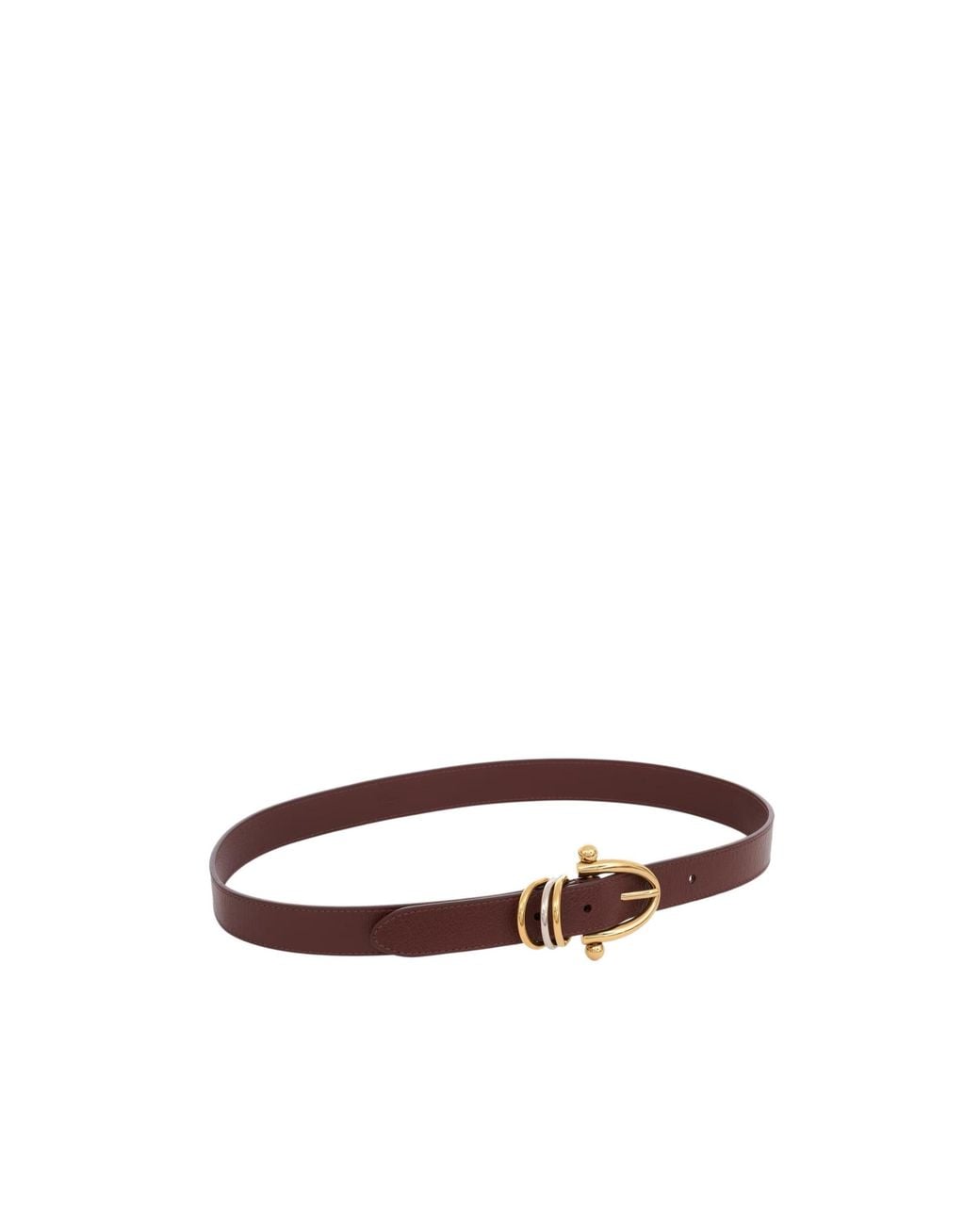 Chloé White Chloé Bracelet Buckle Belt