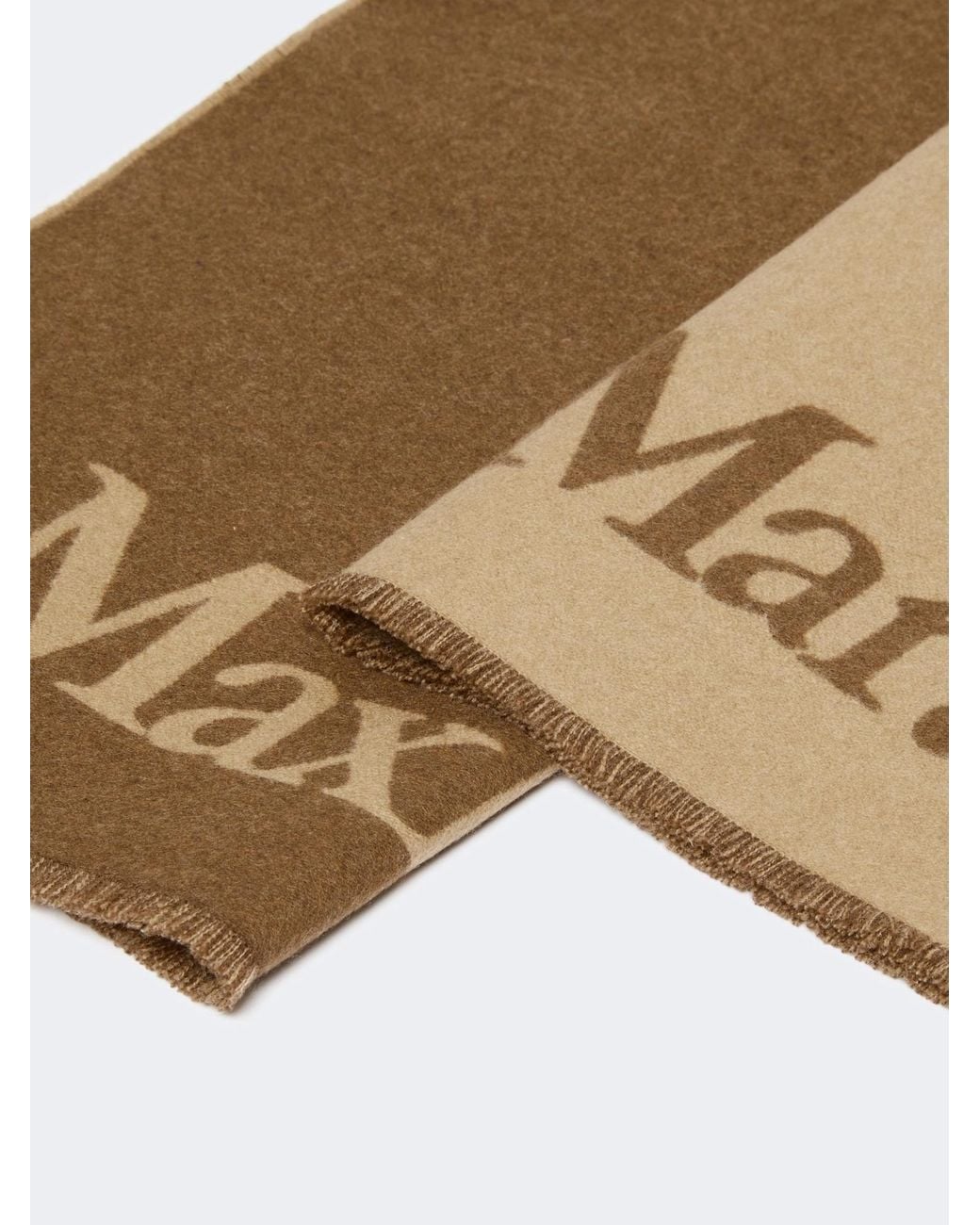 Max Mara Natural Cashmere And Wool Stole