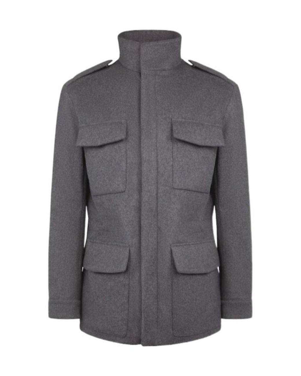 Tod's Gray Field Jacket for men