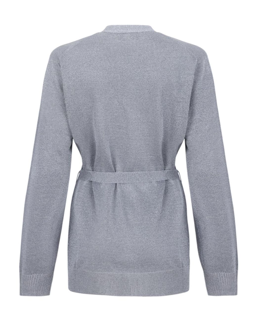 Missoni Blue Belted V-Neck Cardigan