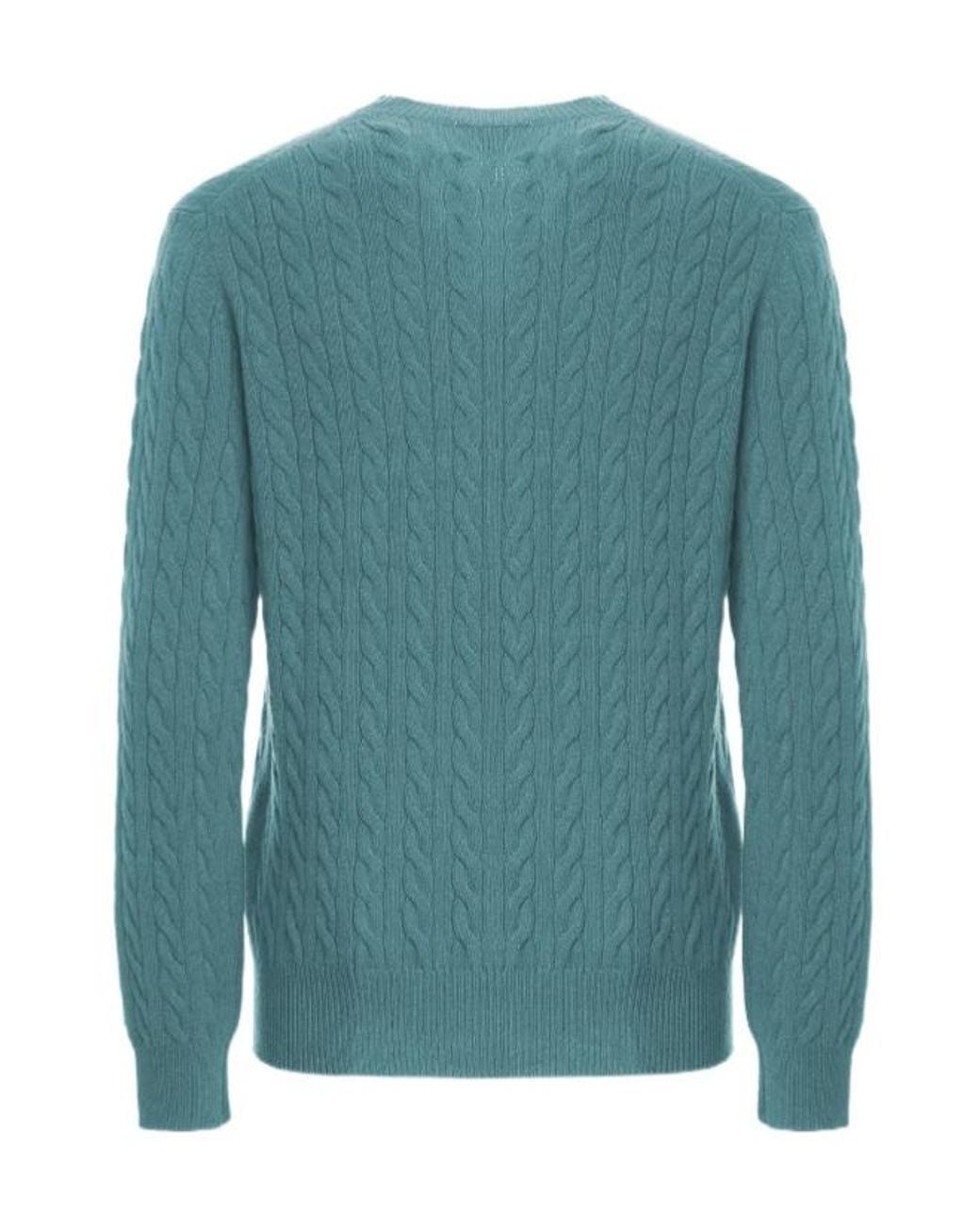Malo Green Crew Neck for men