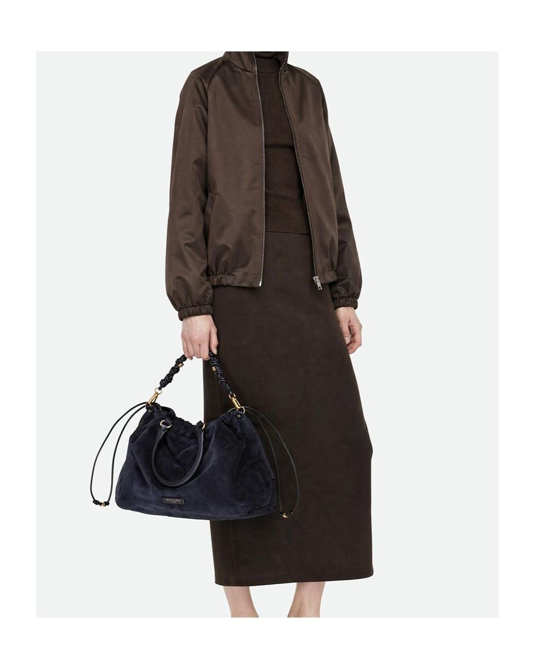 Gianni Chiarini Blue Top-Handle Handbag