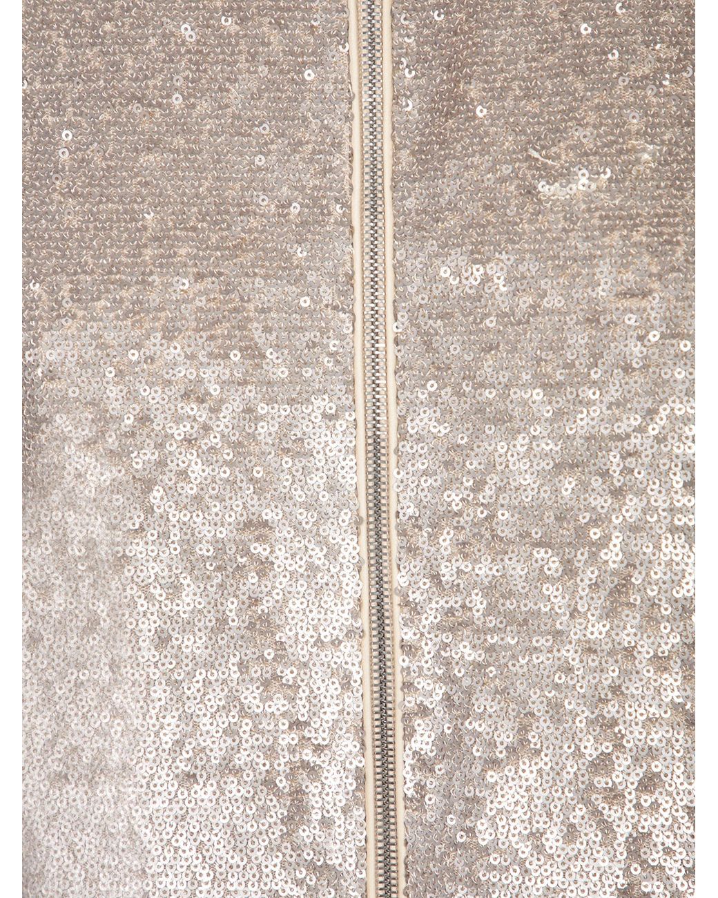 Herno Brown Resort Sequin-Embellished Bomber Jacket