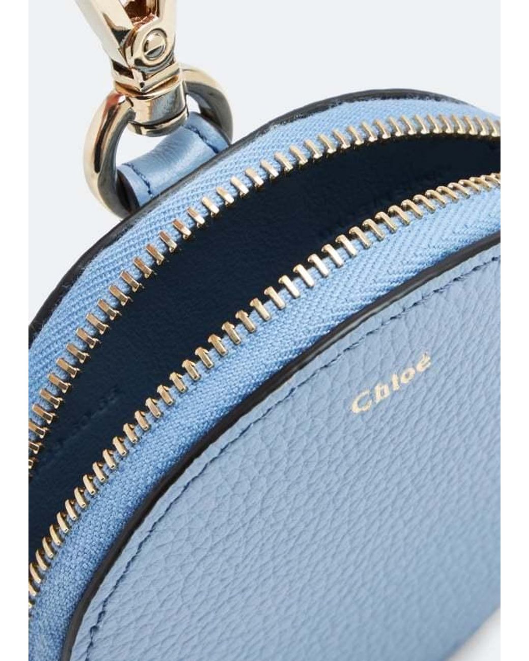 Chloé Blue Logo Wallet