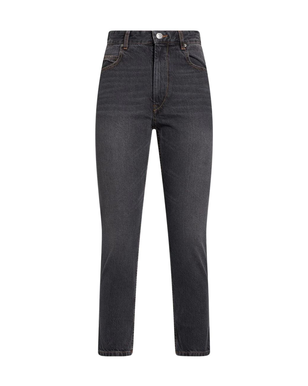 Isabel Marant Gray Slim-Fit Jeans
