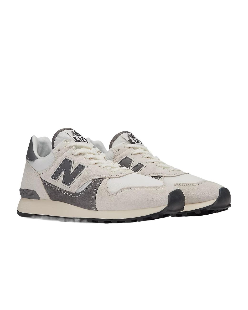 New Balance Gray 475 Lace-Up Sneakers for men