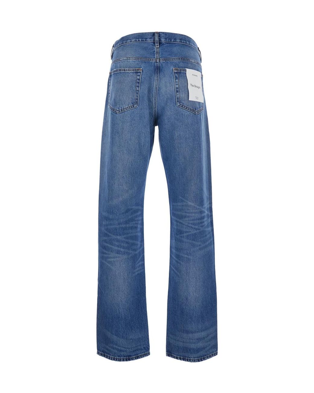 FRAME Blue Jeans With A Vintage Effect for men