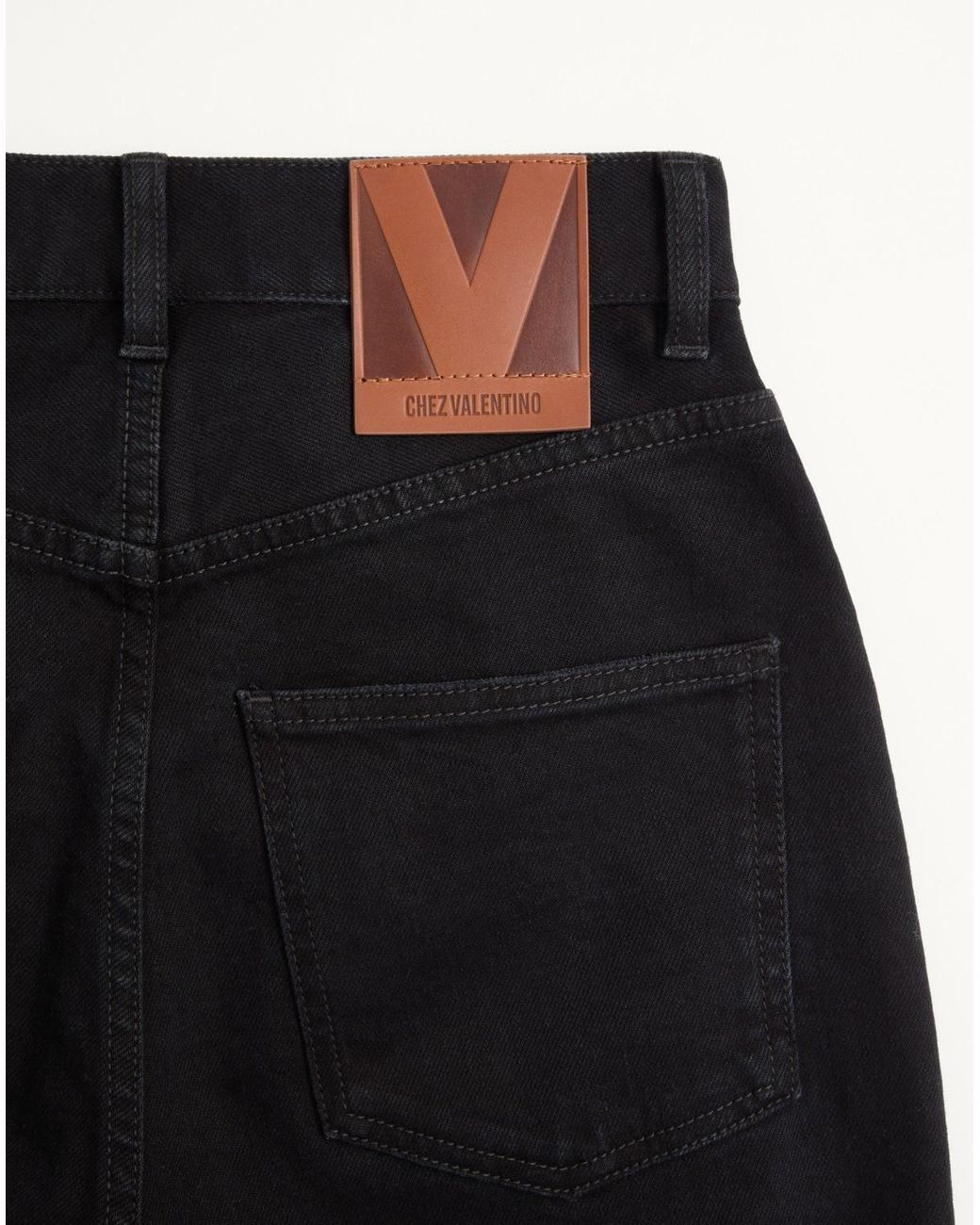 Valentino Blue Denim Trousers