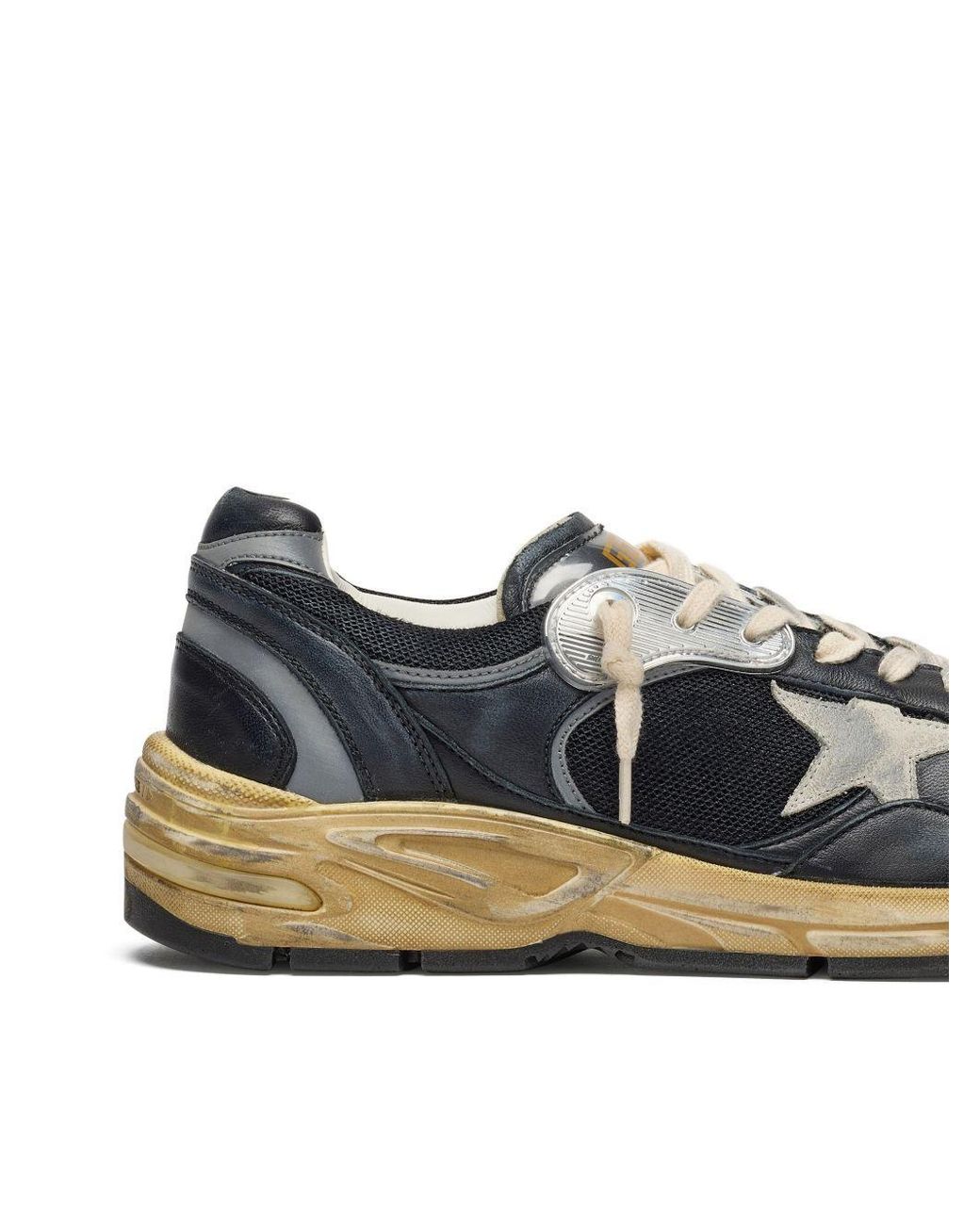 Golden Goose Deluxe Brand Blue Dad-Star Lace-Up Sneakers