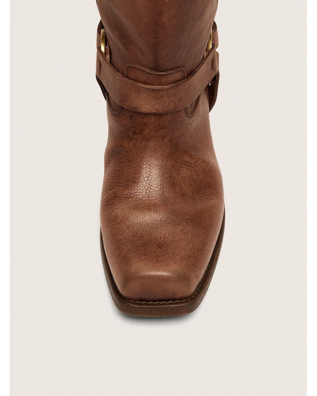 Golden Goose Deluxe Brand Brown High Biker Boots