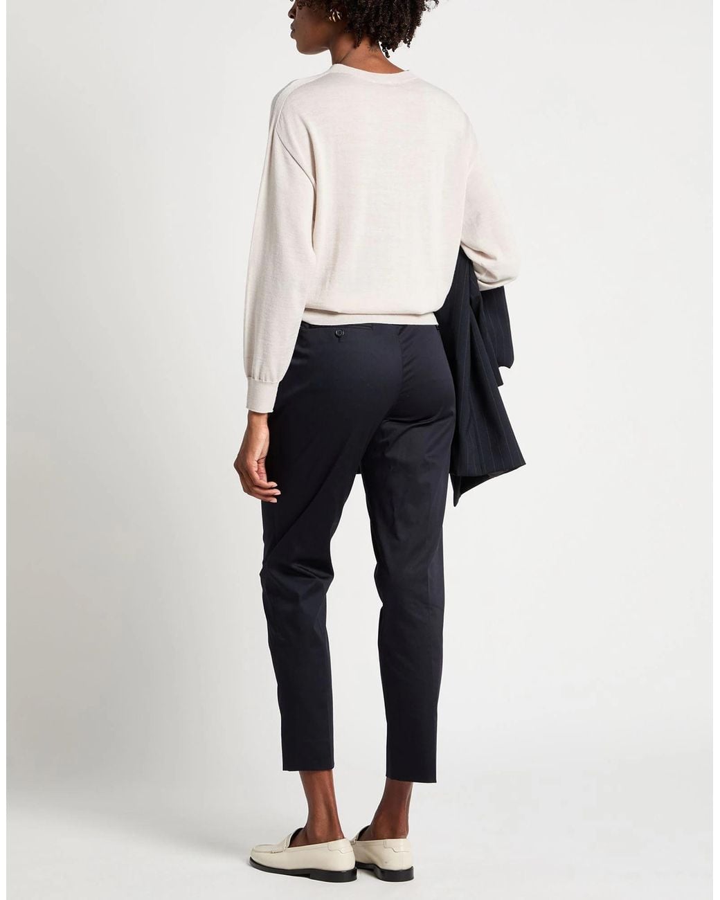 Dolce & Gabbana Blue Casual Trousers