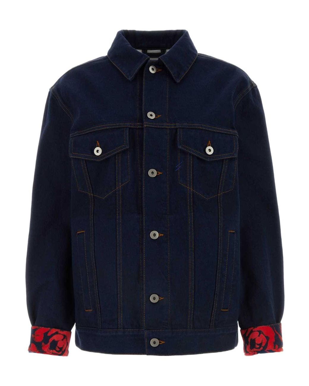 Burberry Blue Denim Outerwear