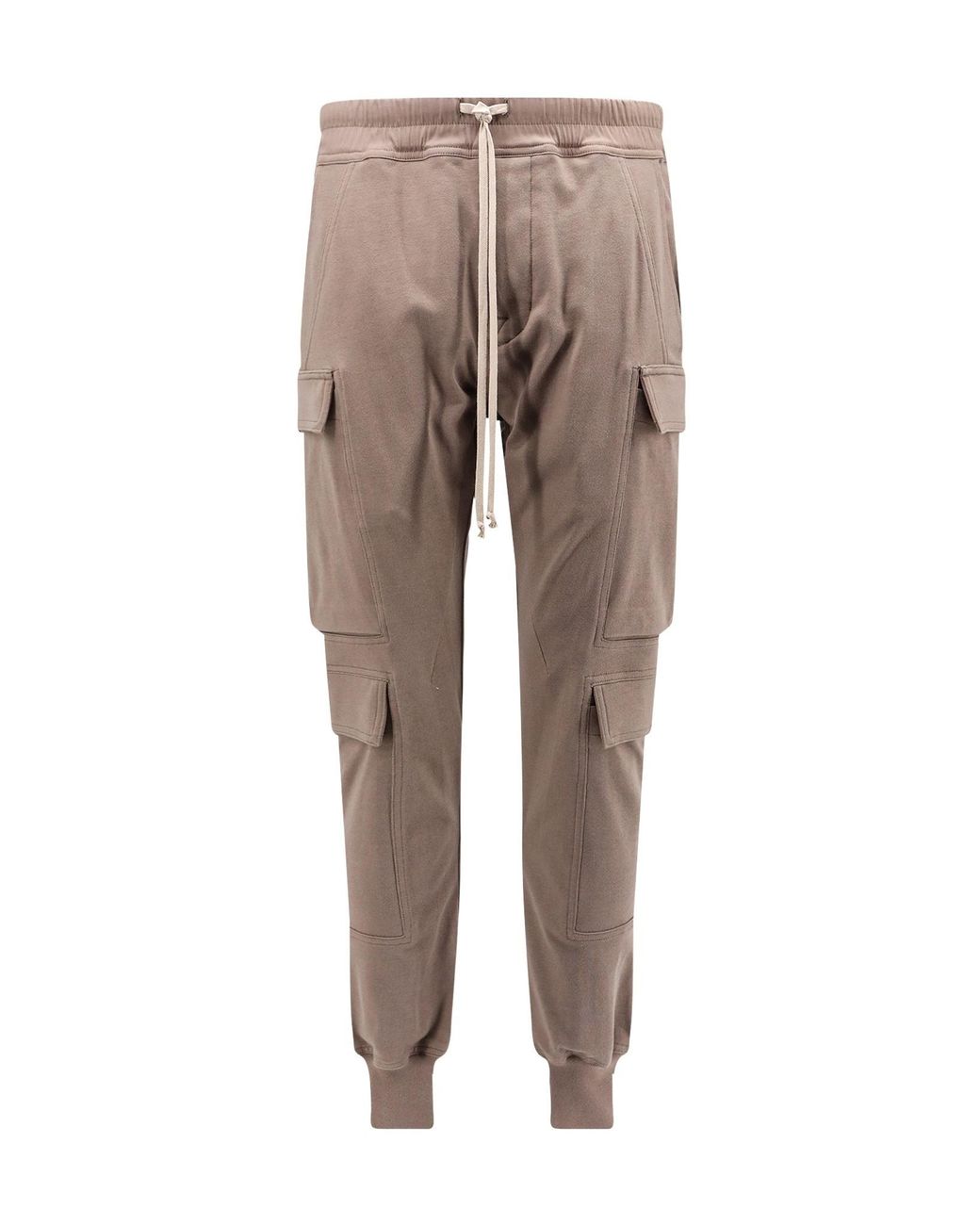 Rick Owens Natural Mastodon Megacargo Trousers for men