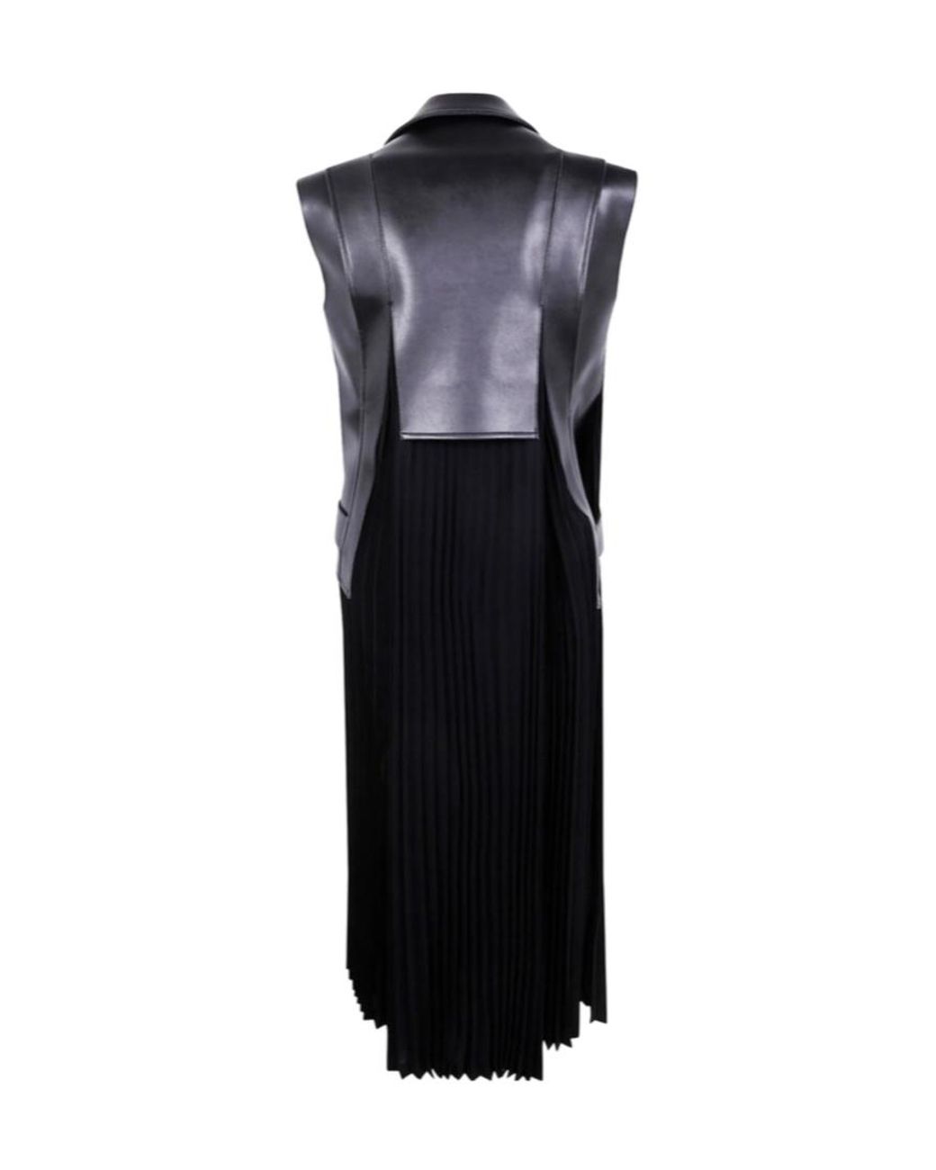 Junya Watanabe Black Panelled Sleeveless Jumpsuit