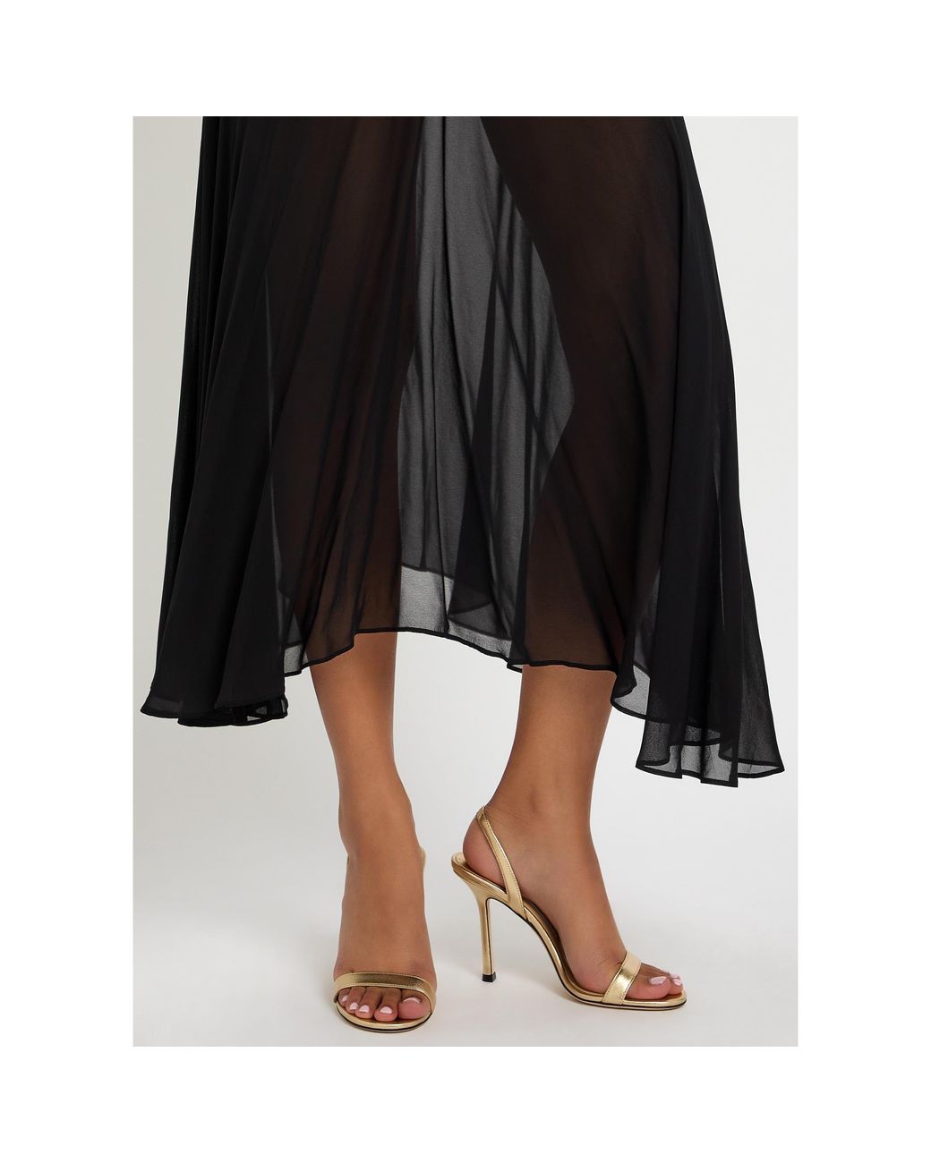 Jimmy Choo Metallic Leather Heeled Sandals