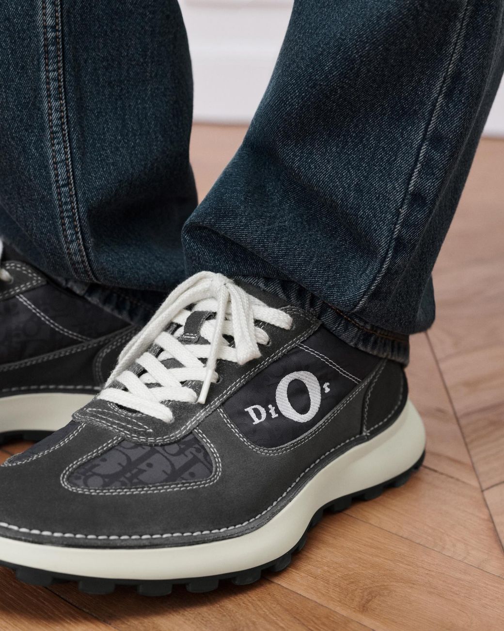 Dior Gray Squash Sneaker for men