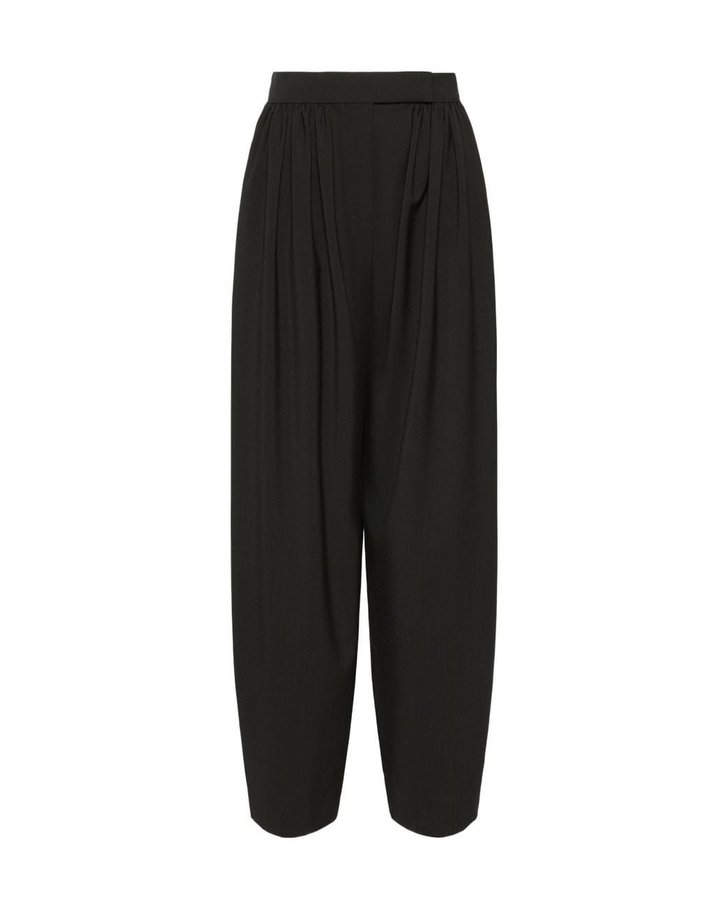 Sportmax Black Spxzorro Pleated Pants
