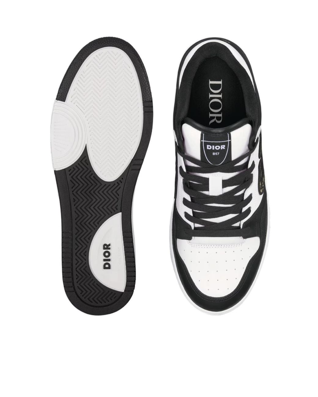 Dior Black Homme B57 Low-Top Sneakers for men