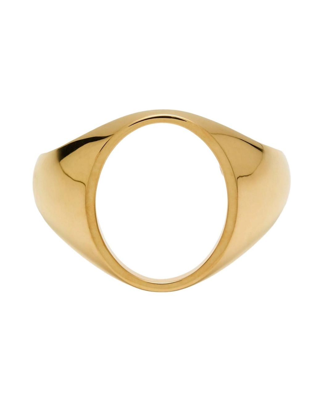 MM6 by Maison Margiela Metallic Minimalist Solid-Color Bangle