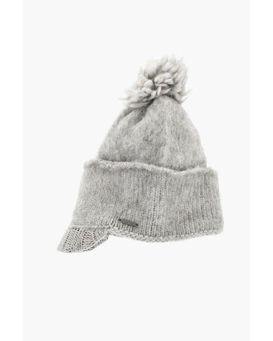 DSquared² Gray Turn-Up Hat