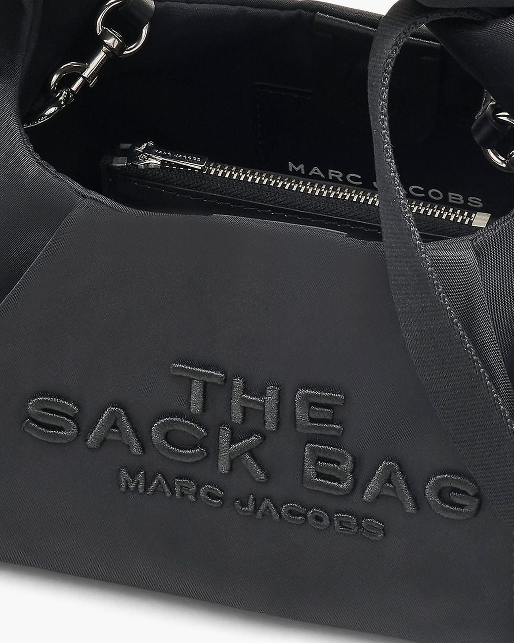 Marc Jacobs Black The Bow Mini Sack Bag