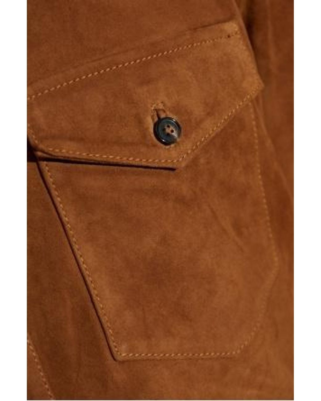 Zadig & Voltaire Brown Sergy Buttoned Shirt for men