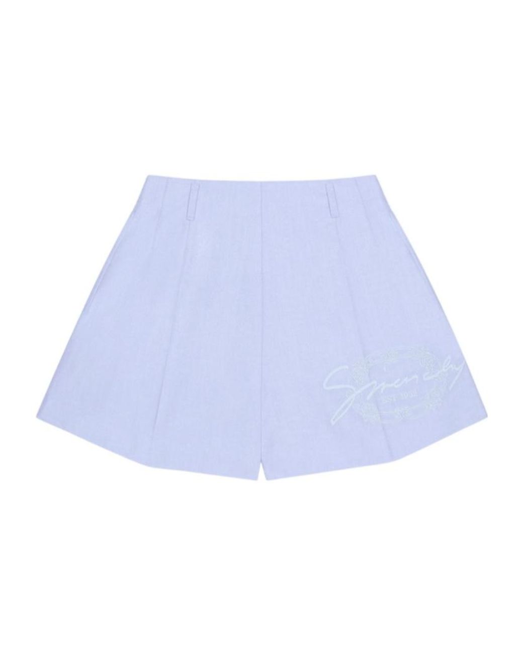 Givenchy Blue High Waisted Shorts