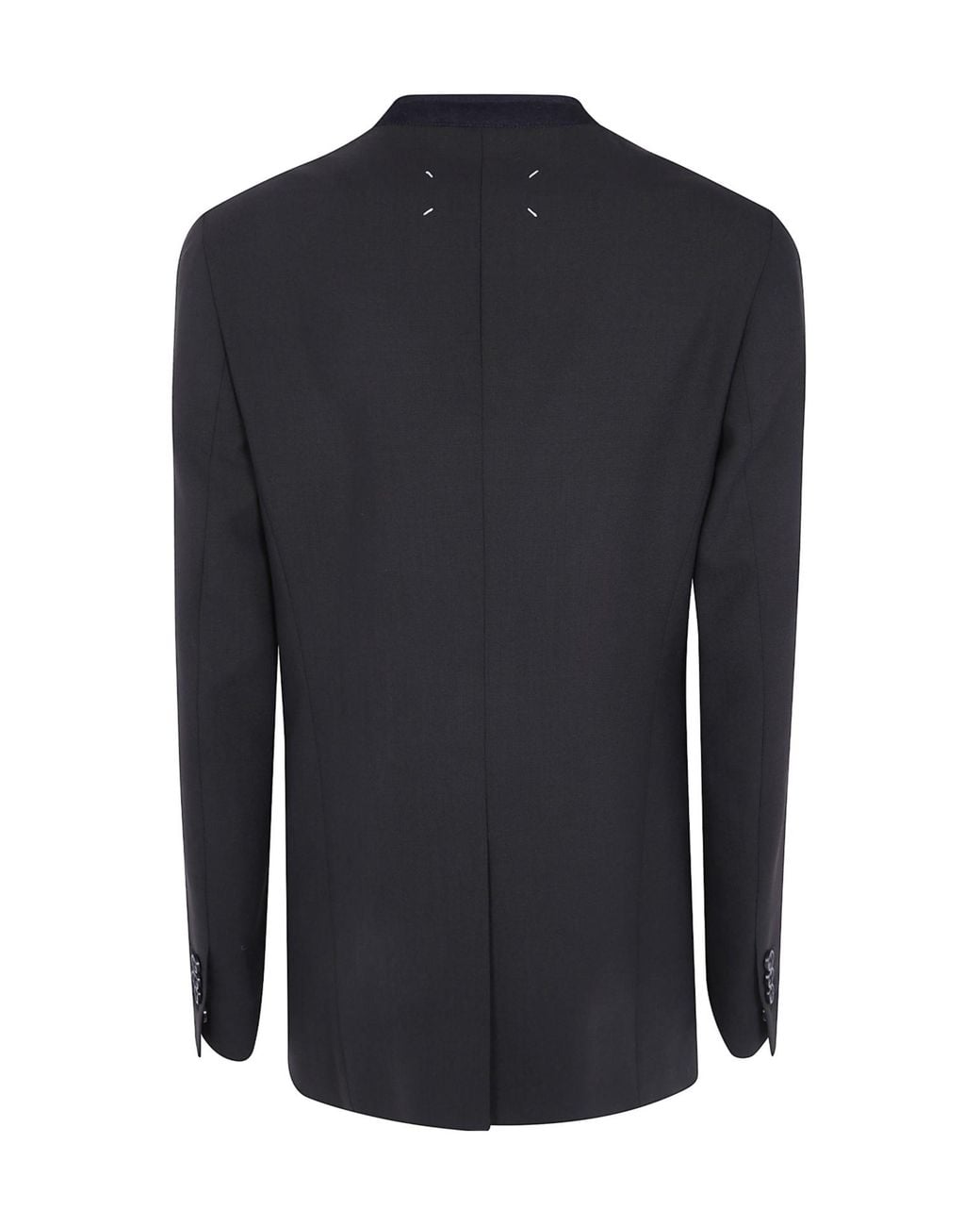 Maison Margiela Blue Classic Single Breasted Blazer