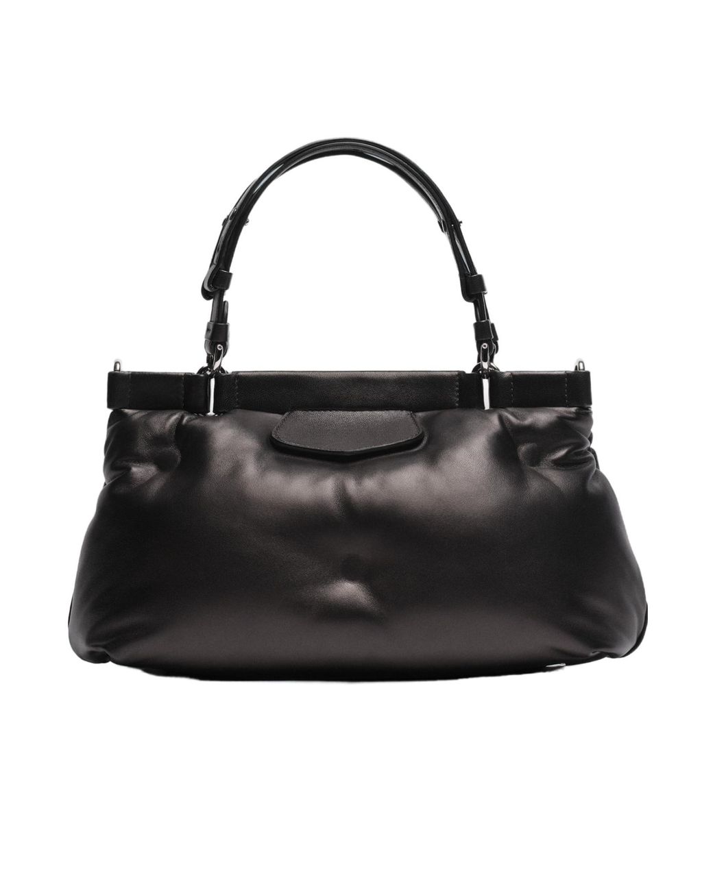 Maison Margiela Black Glam Slam Small Top Handle Bag