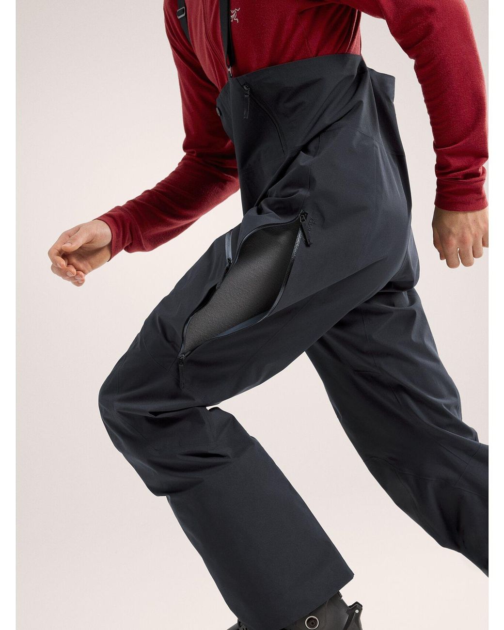 Arc'teryx Black Rush Suspenders for men