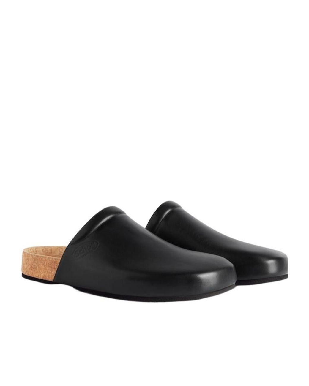 Balenciaga Black X Scholl Flat Mules for men