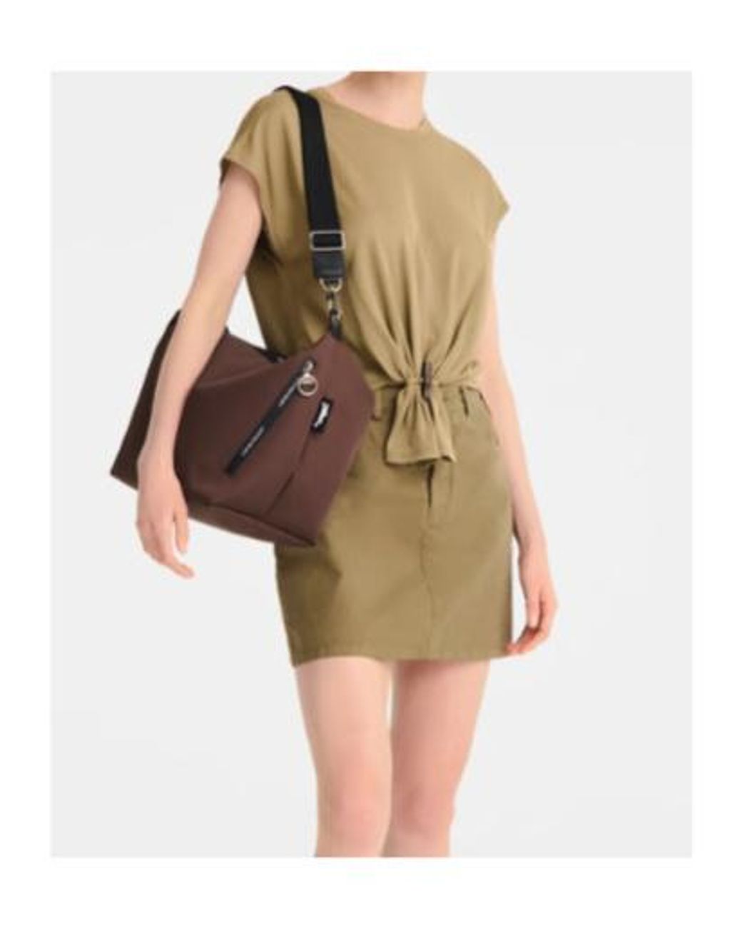 Longchamp Brown Le Pliage Energy Crossbody Bag for men