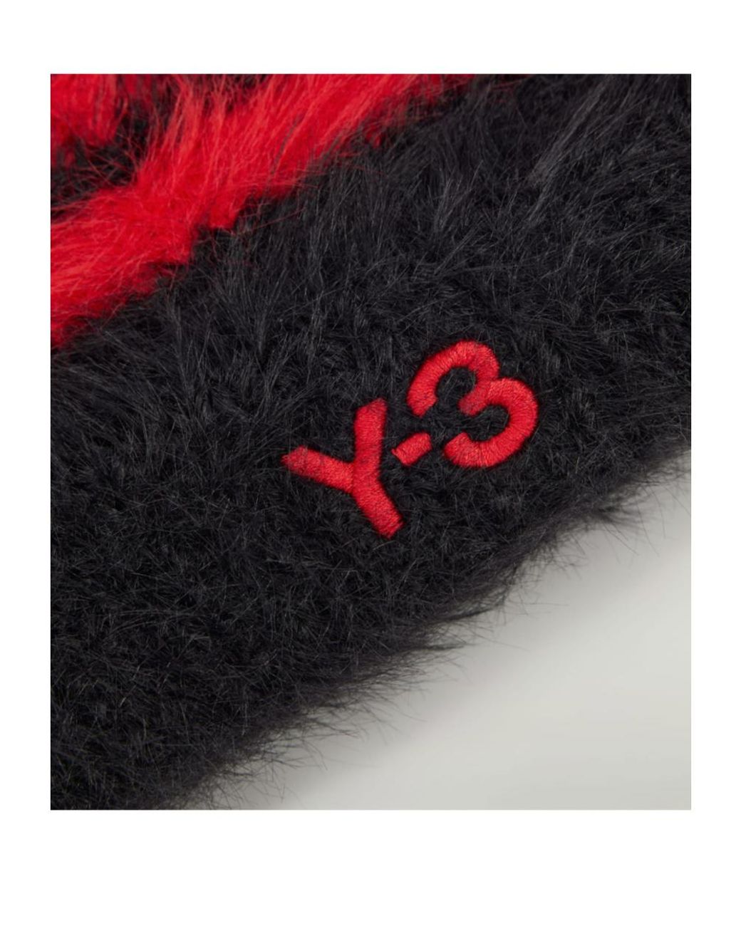 Y-3 Red Stripes Beanie for men