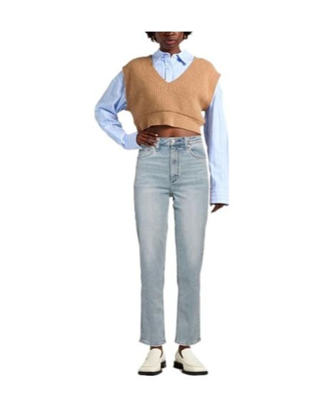 Rag & Bone Blue Slim-Fit Jeans